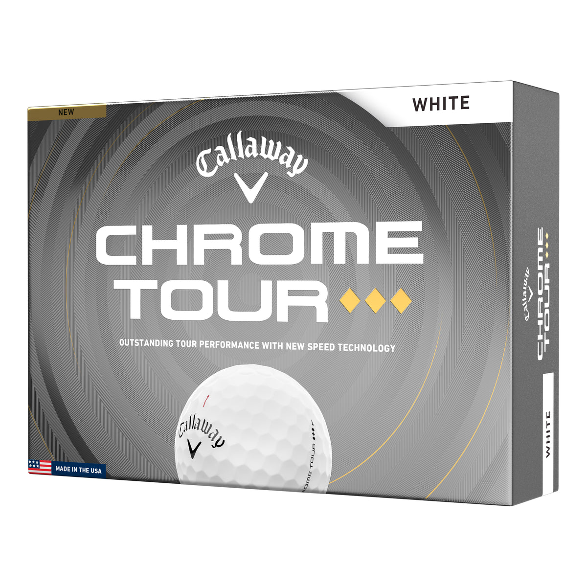 Callaway 2026 Chrome Tour TD Golf Balls - White