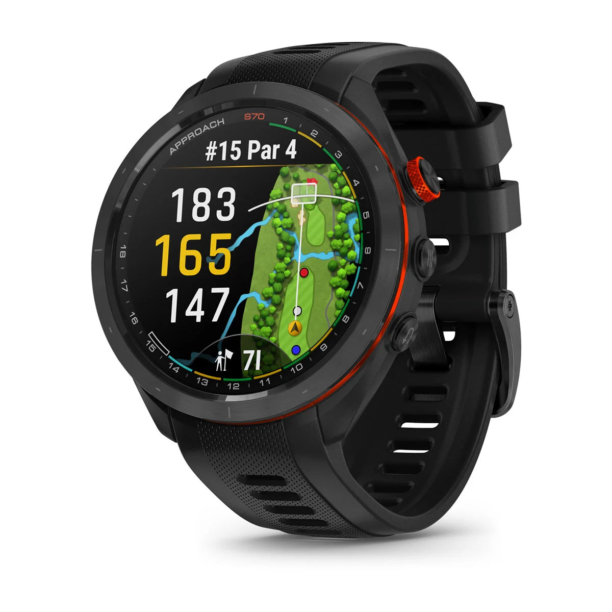 GARMIN APPROACH PARZ – Watch GPS Golf 47mm S70 Approach Garmin GPSナビ47mm S70 ラウンド用品・アクセサリー