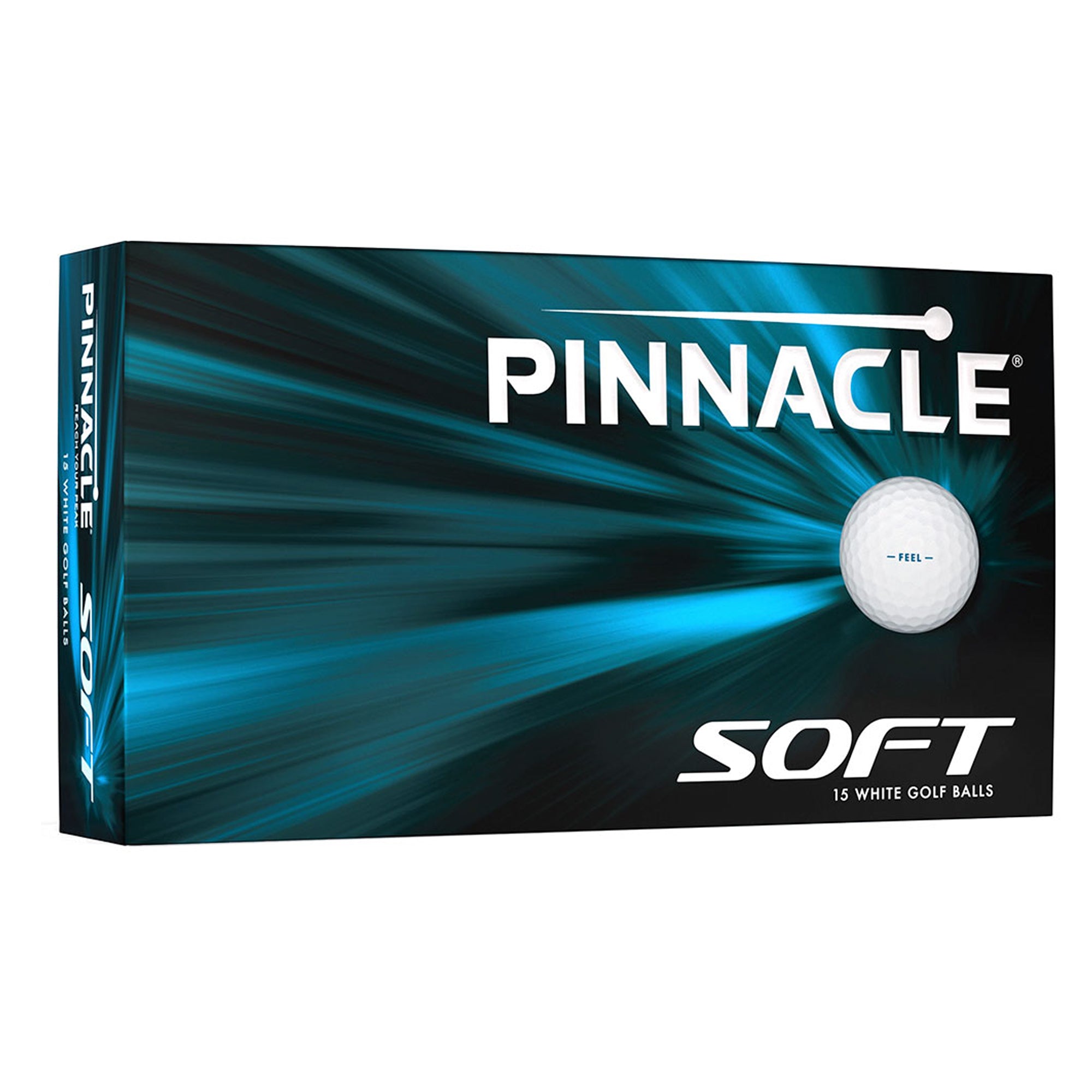 Pinnacle Soft Golf Balls 15 Pack - White