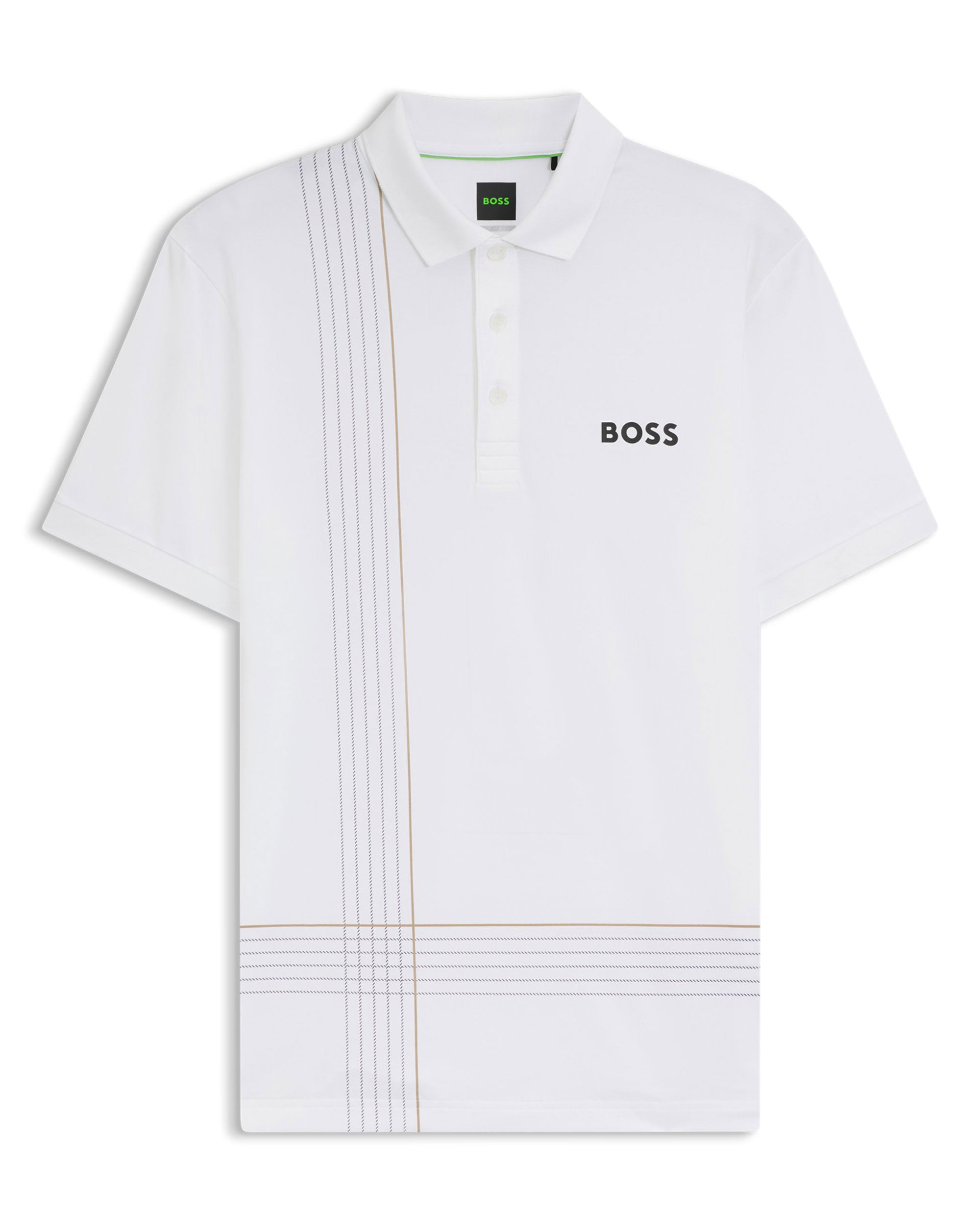 Boss Polo Check Golf Polo