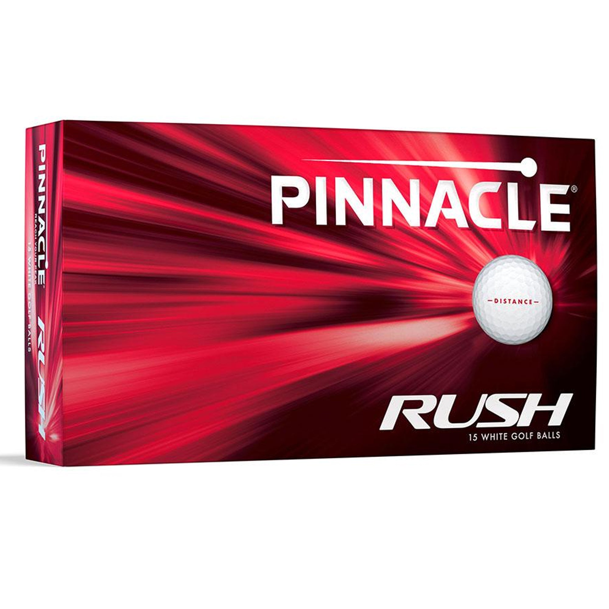 Pinnacle Rush Golf Balls 15 Pack - Yellow
