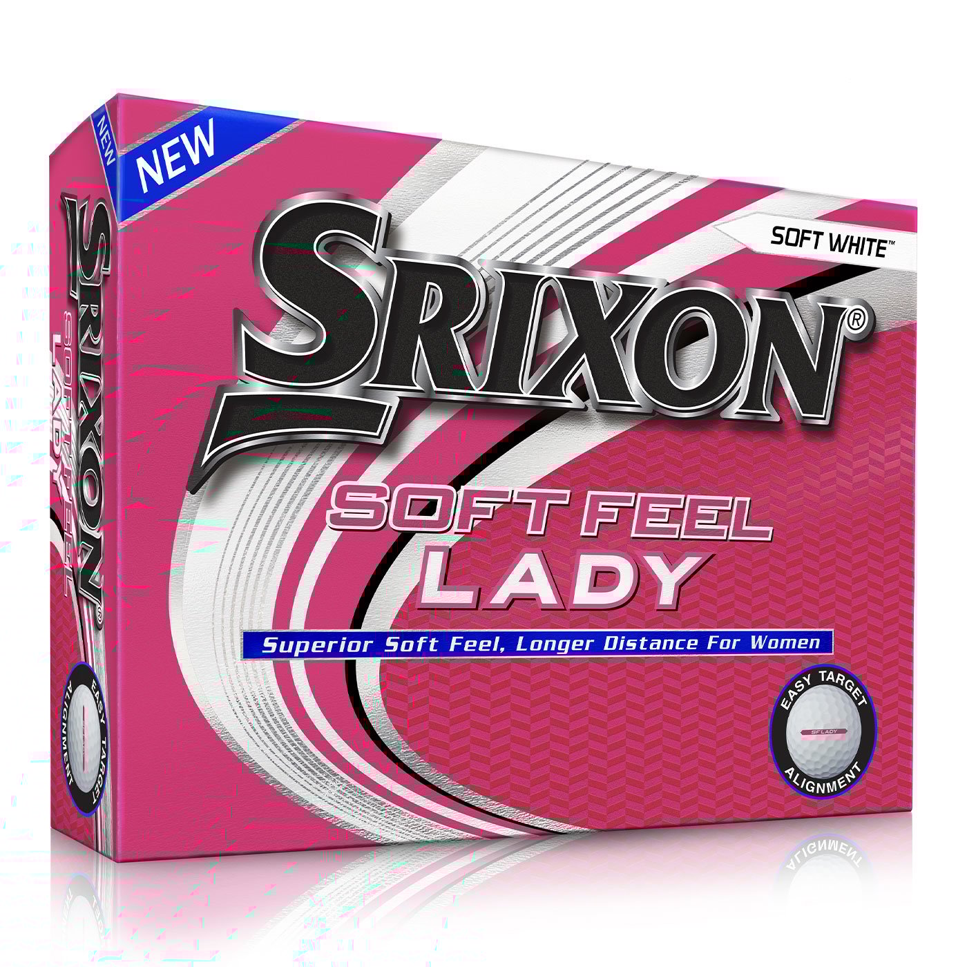 Srixon Soft Feel Lady 7 Golf Balls - Yellow