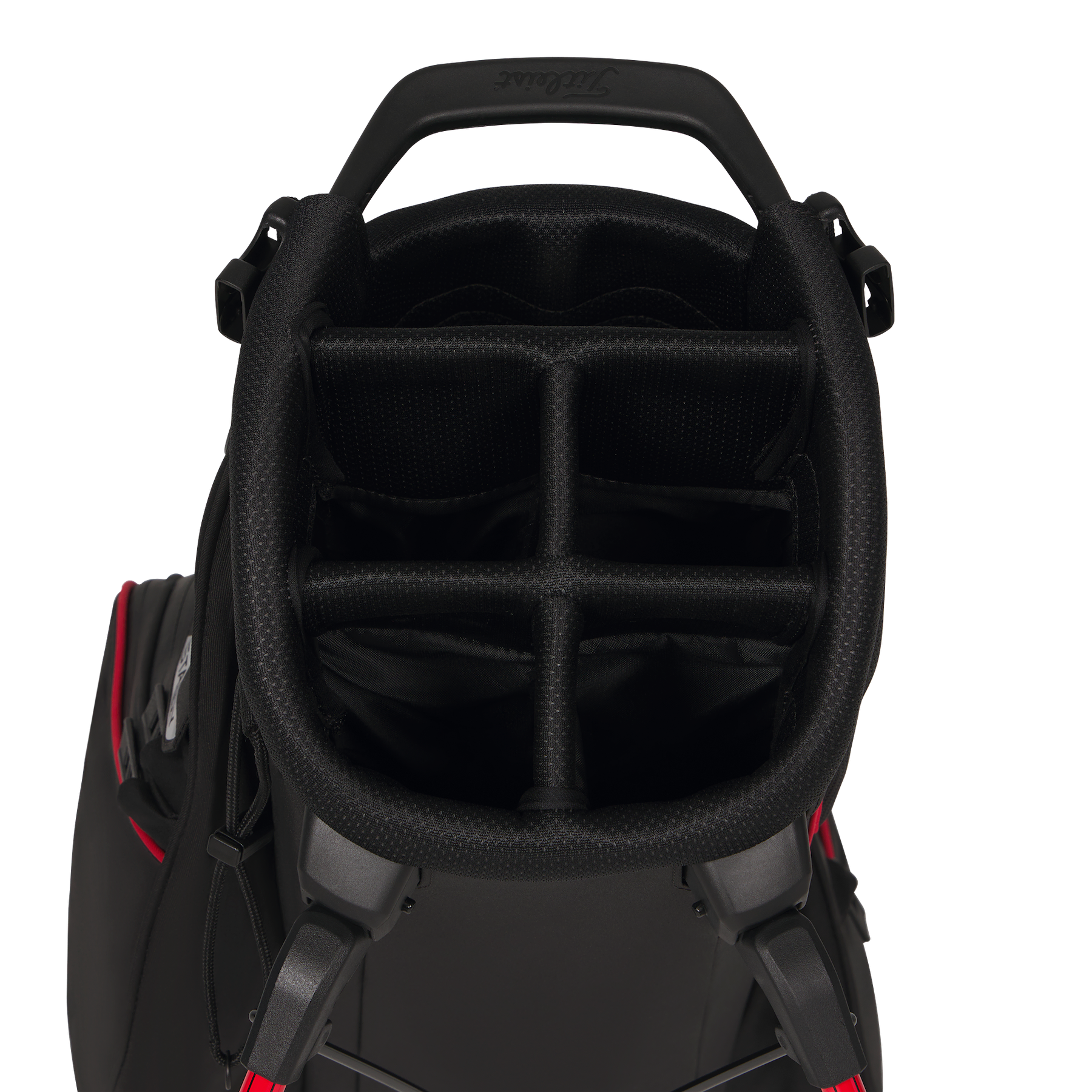 Titleist キャディバッグ 黒/赤 STADRY5 Titleist Players S5 Stadry Golf Stand Bag – PARZ