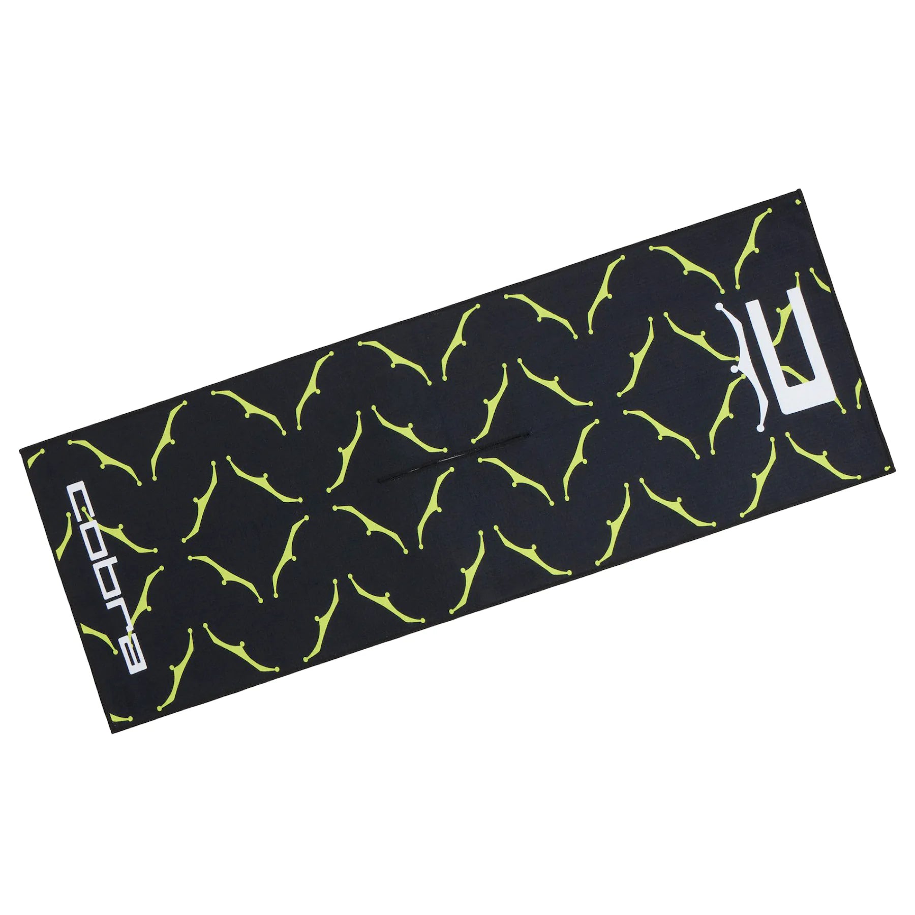 Cobra Microfiber Crown Golf Towel - Black