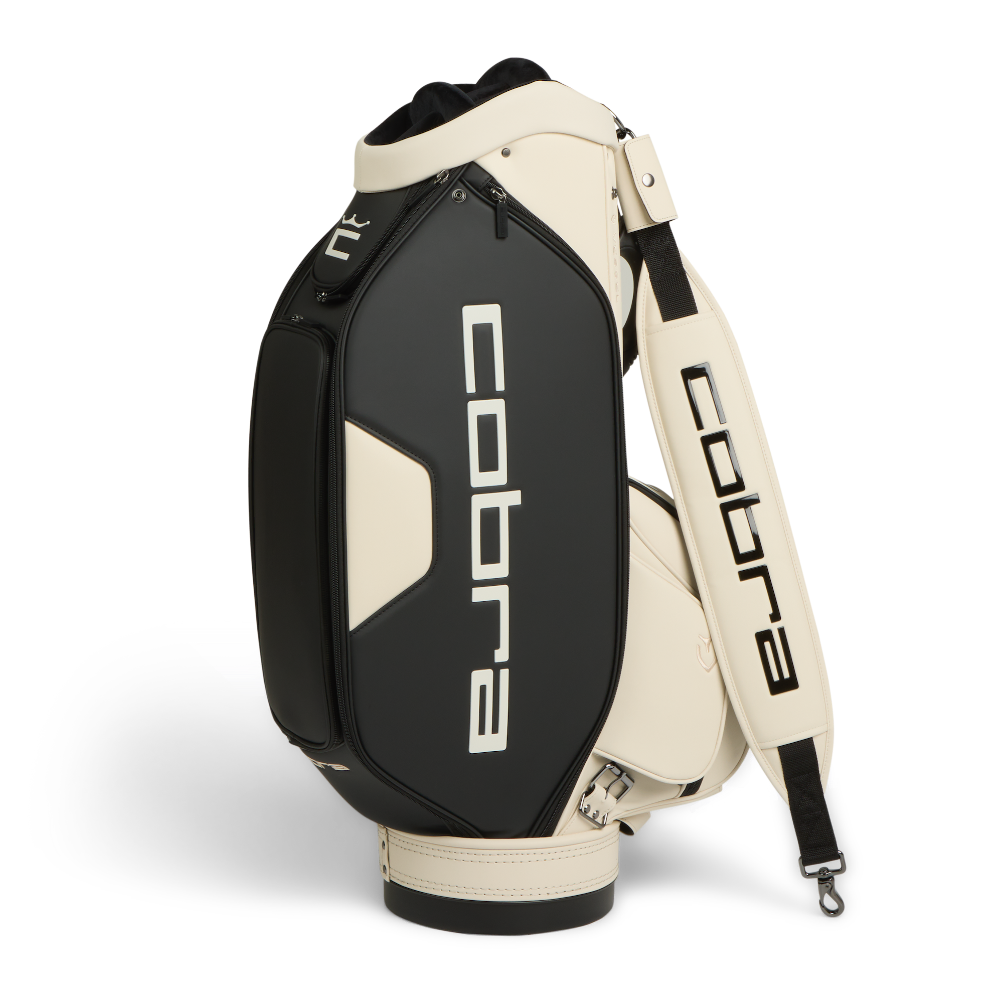 Cobra x Vessel Core Tour Golf Staff Bag - Black