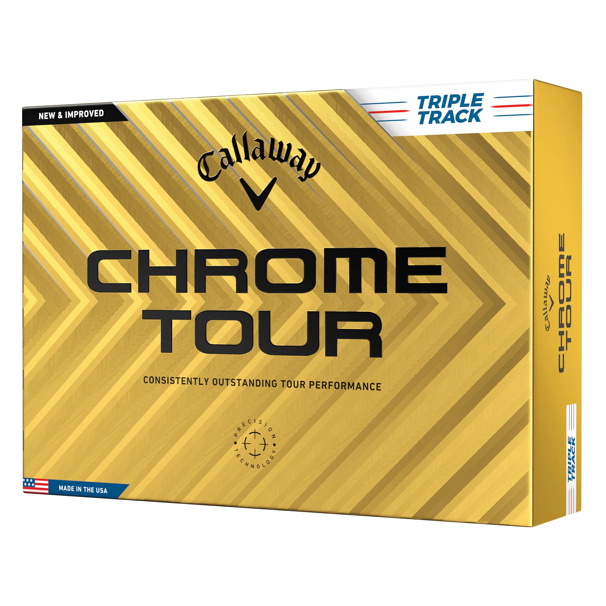 Callaway Chrome Tour Triple Track Golf Balls - White – PARZ