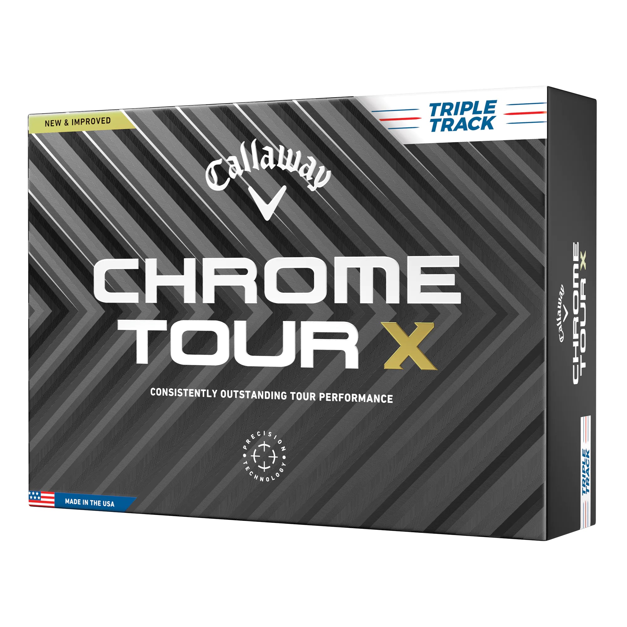 Callaway Chrome Tour X Triple Track Golf Balls - White – PARZ