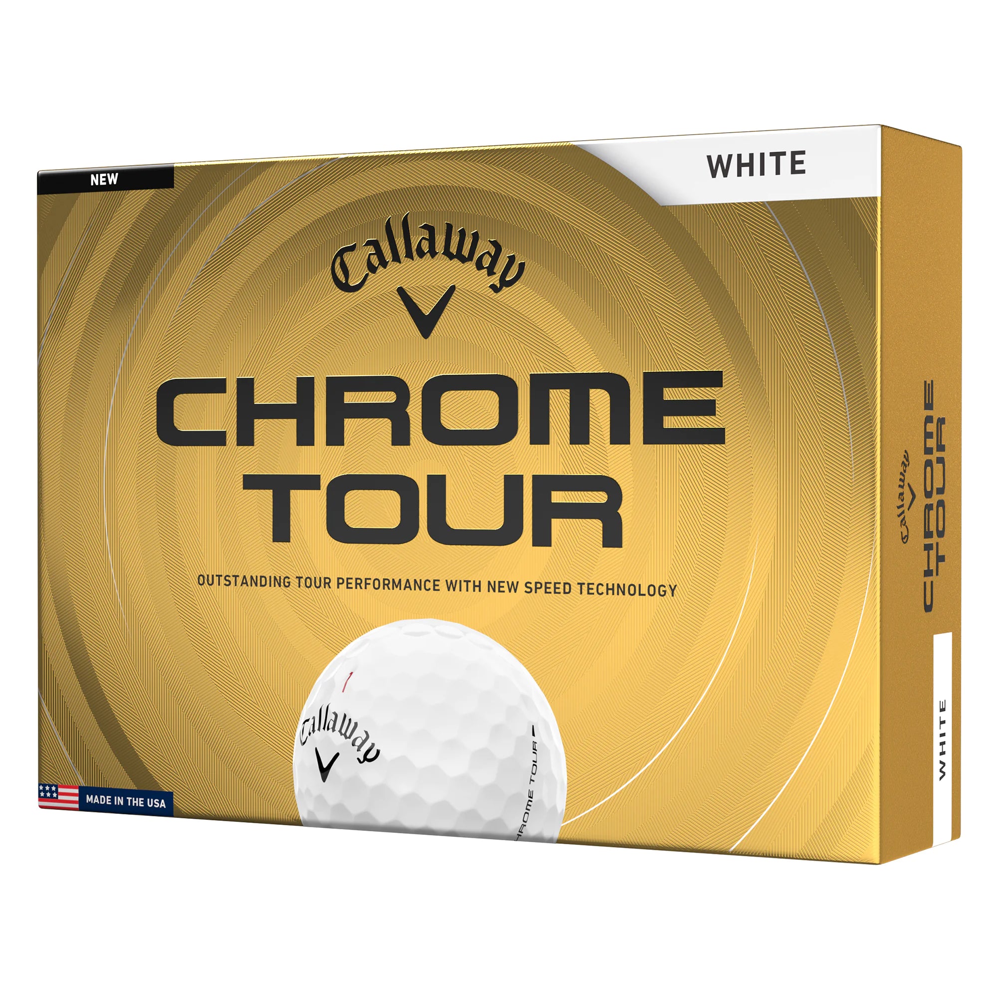 Callaway Chrome Tour 26 Golf Balls - White