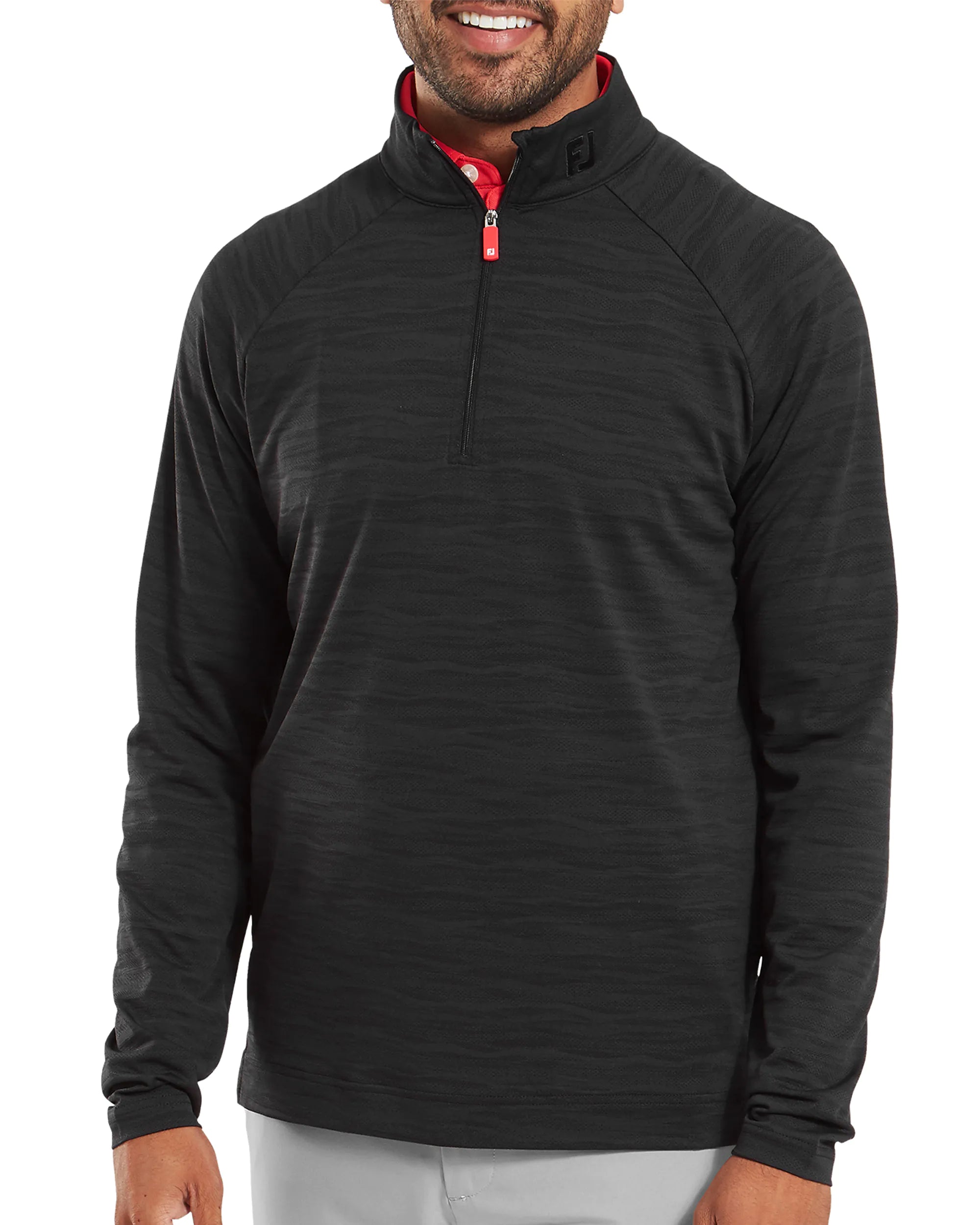 FootJoy Wave Jacquard Chill-Out Golf Midlayer