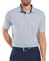 FootJoy Irongate Print Lisle Golf Polo