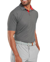 FootJoy Irongate Print Lisle Golf Polo