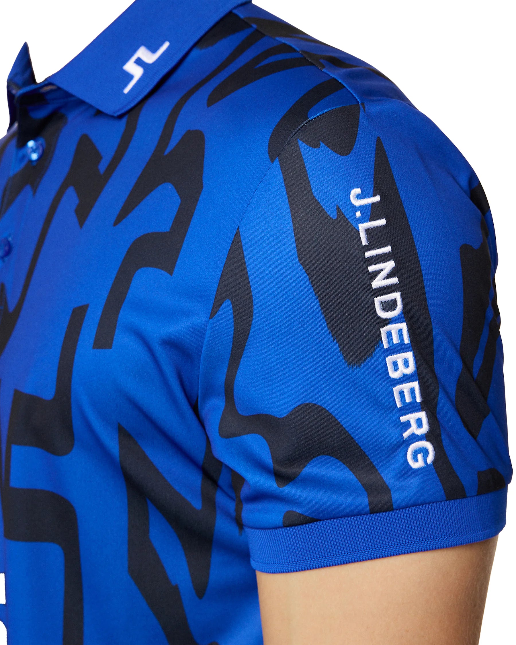 J.Lindeberg Tour Tech Regular Fit Print Polo – PARZ