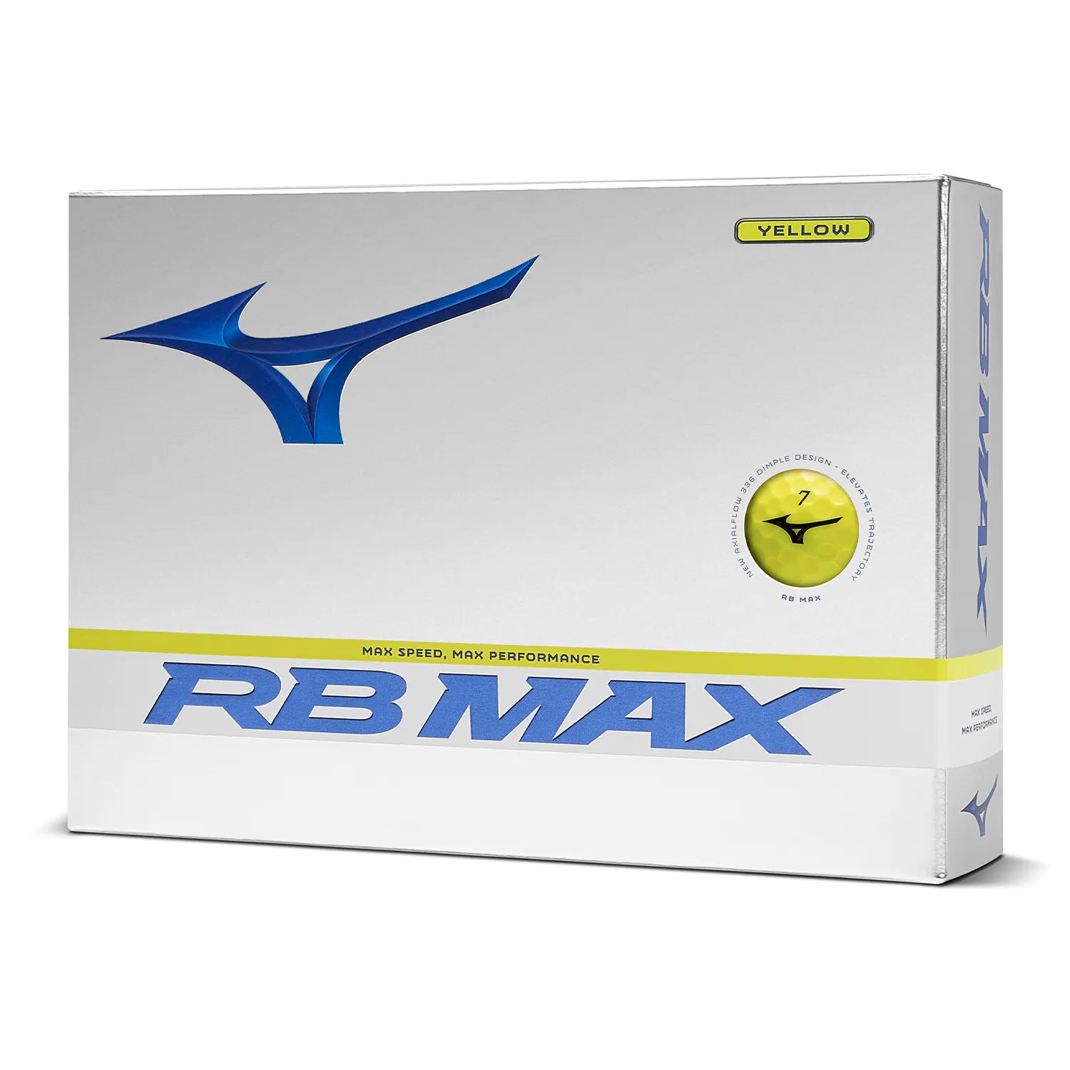 Mizuno RB Max Golf Balls - Yellow