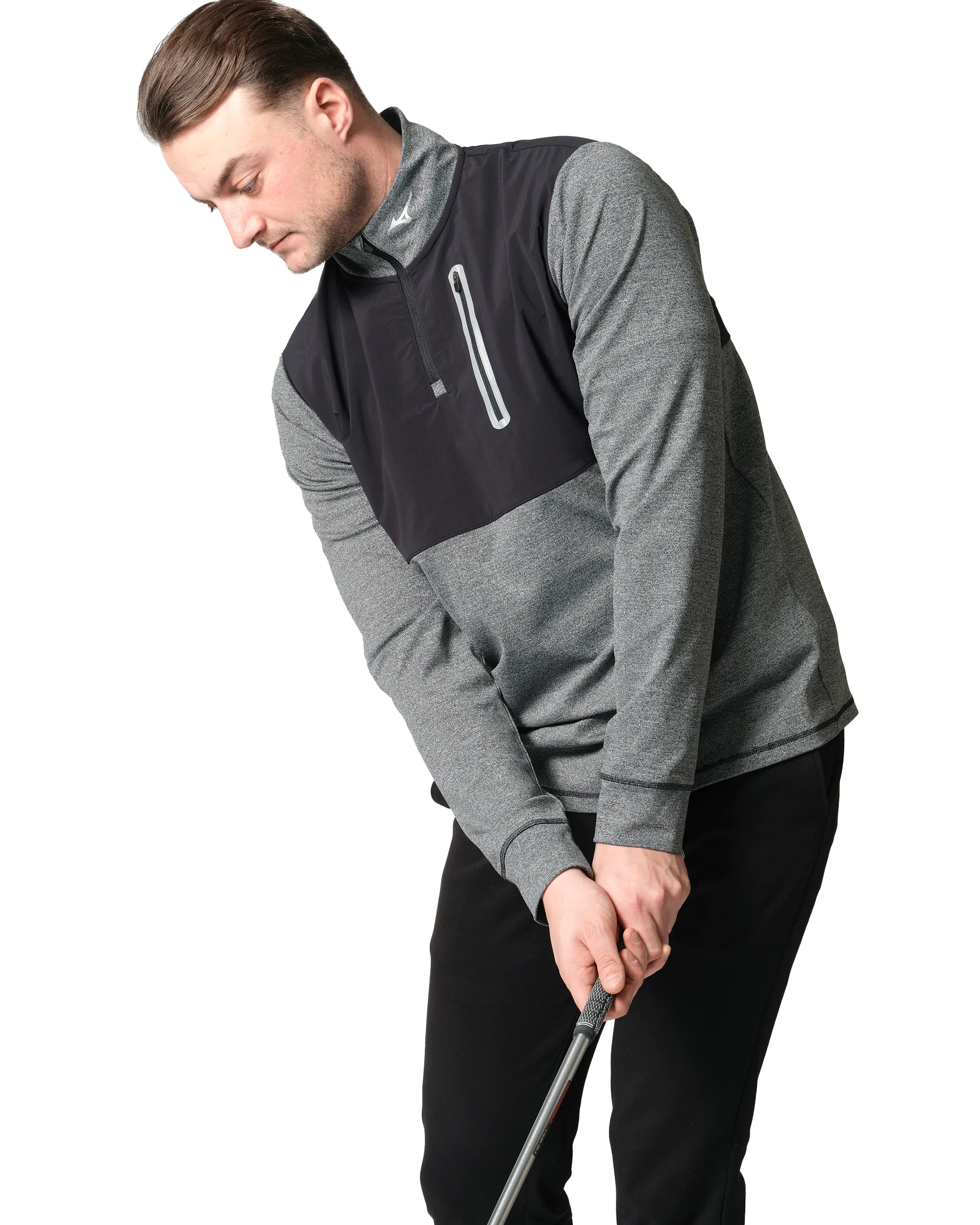 Mizuno Melange Reflect 1/4 Zip Pullover – PARZ