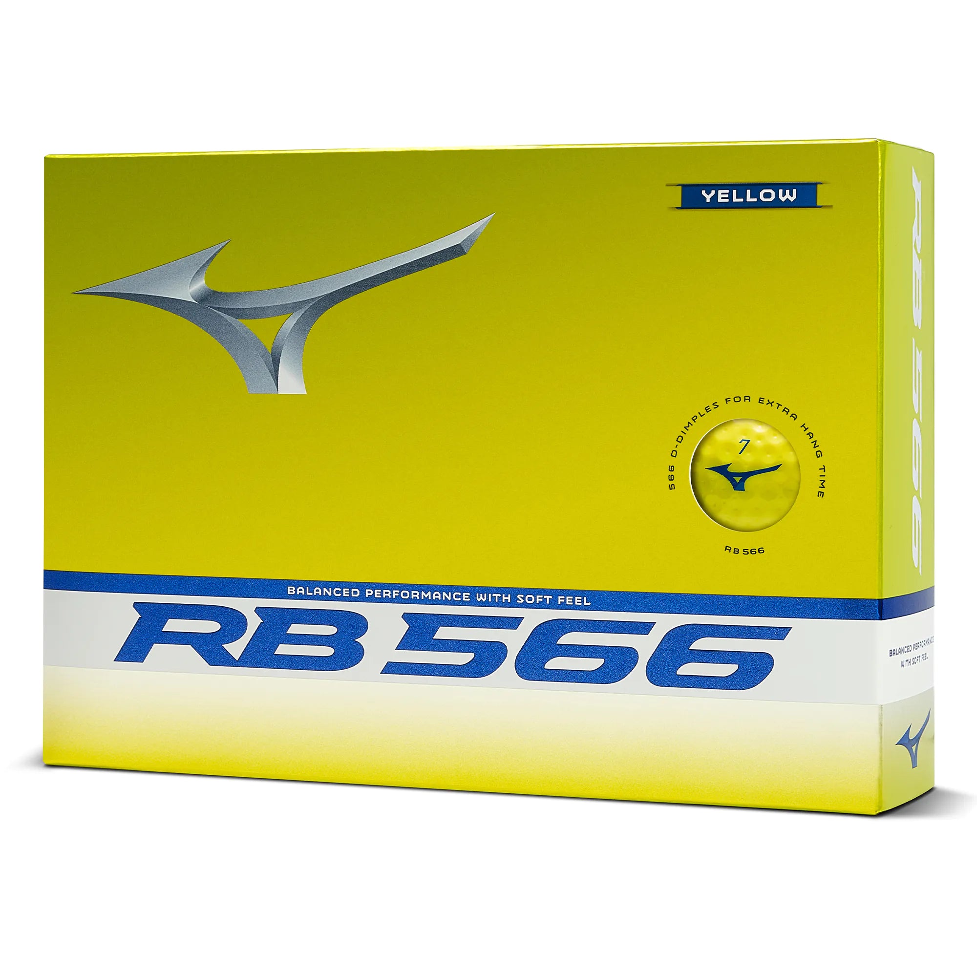Mizuno RB566 Golf Balls - Yellow