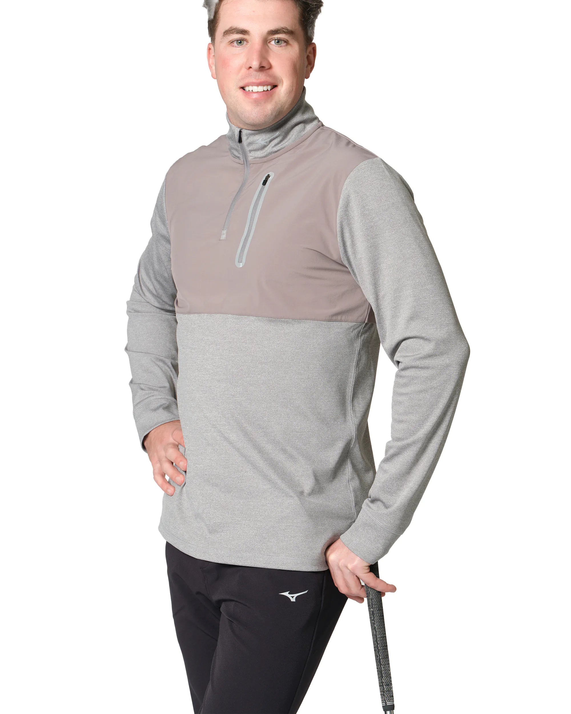 Mizuno Melange Reflect 1/4 Zip Pullover