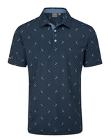 Ping Gold Putter Printed Polo
