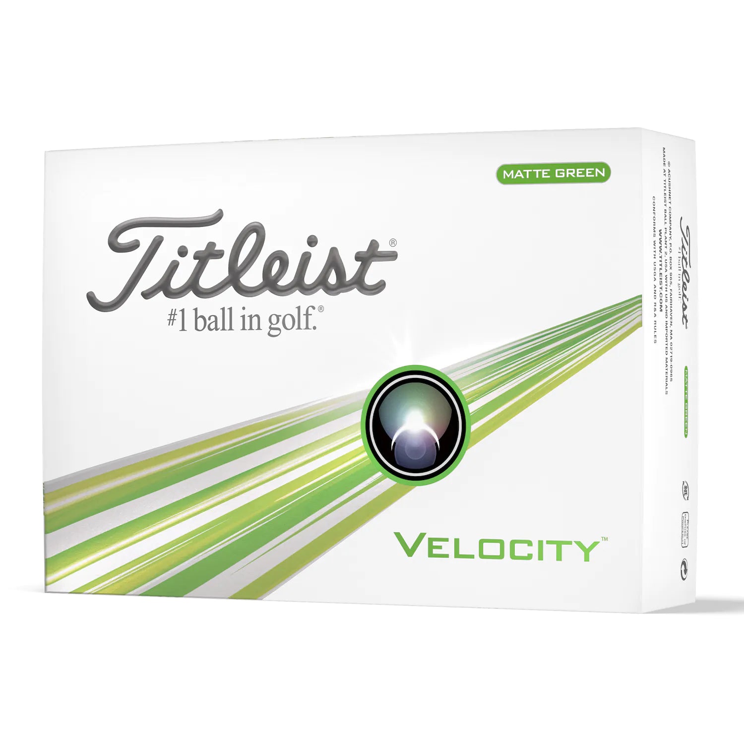 Titleist Velocity Golf Balls - Green