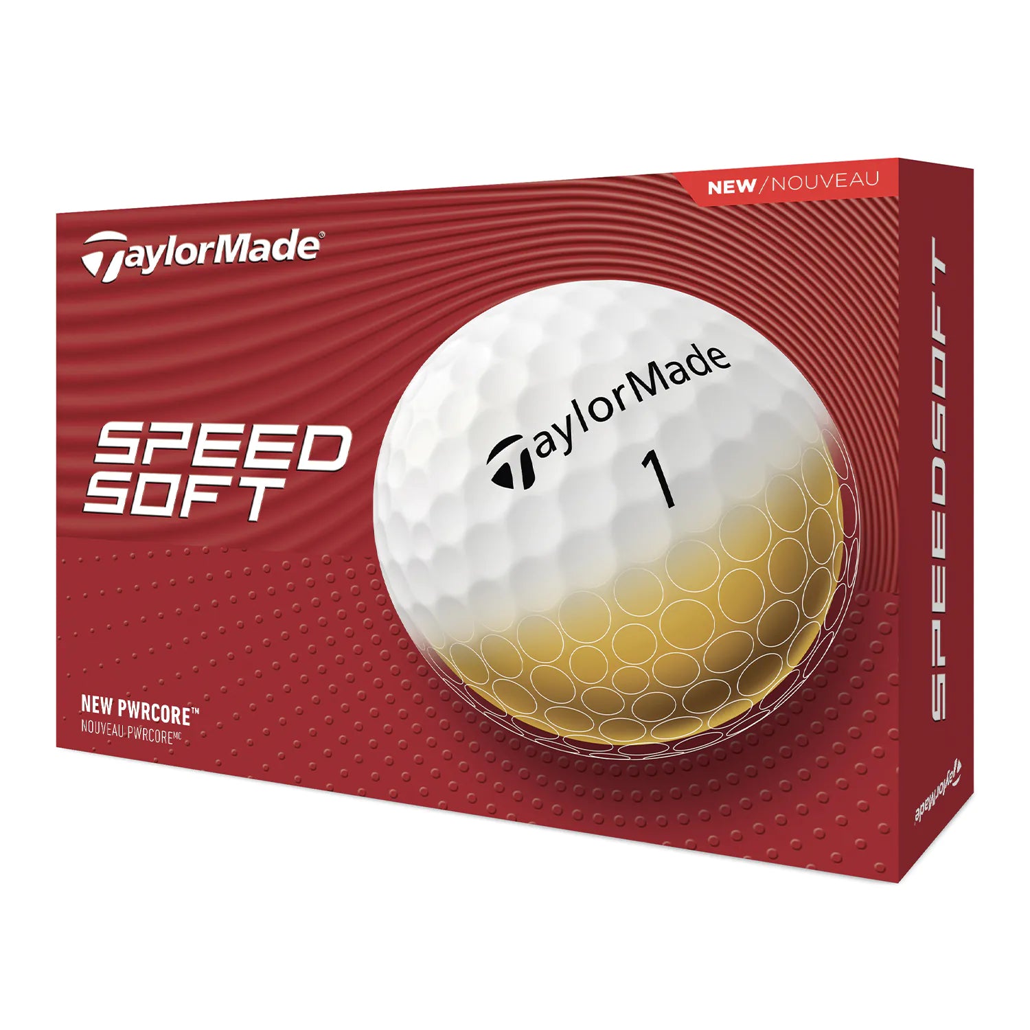 TaylorMade SpeedSoft Golf Ball White