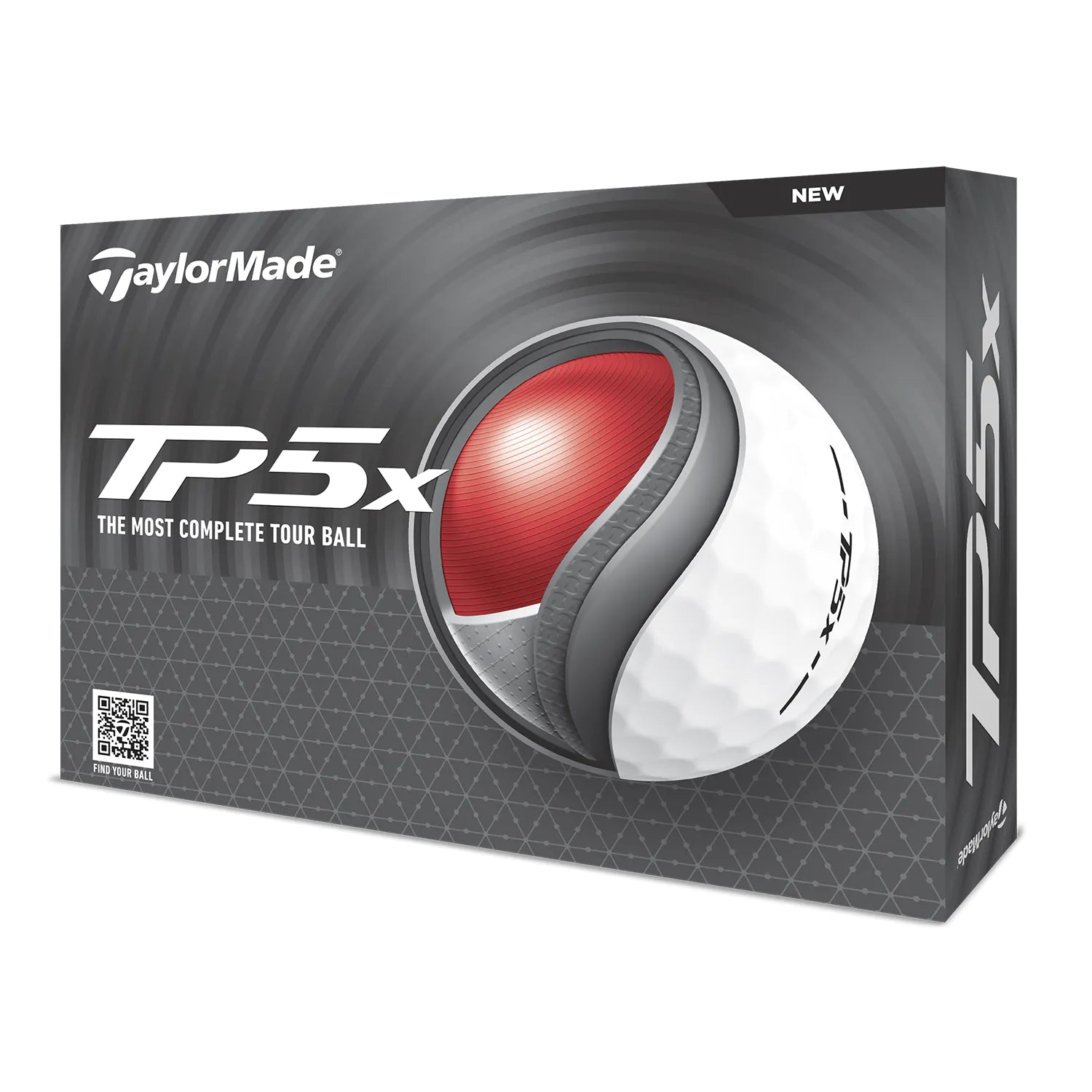 TaylorMade TP5x Golf Balls White