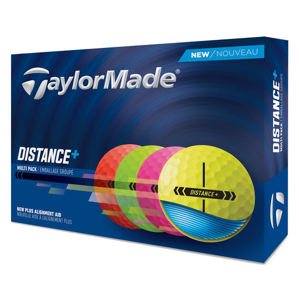 TaylorMade Distance+ Golf Balls - Multi – PARZ