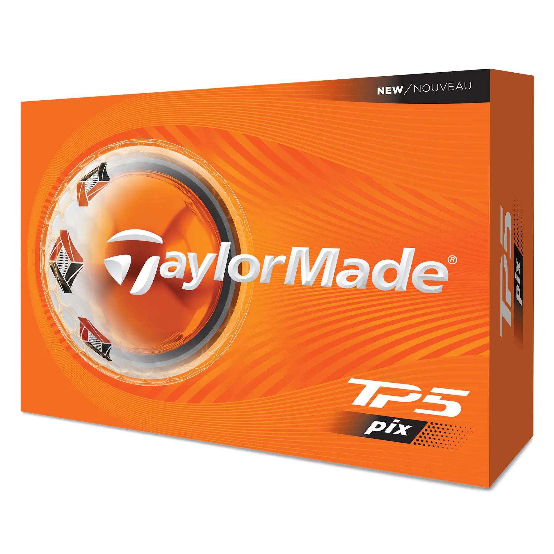 TaylorMade 2026 TP5 Pix 3.0 Golf Balls - White